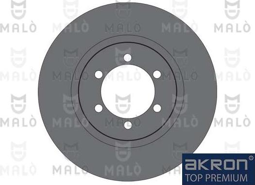 AKRON-MALÒ 1110754 - Тормозной диск abcparts.ee