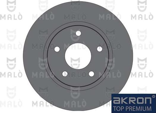 AKRON-MALÒ 1110704 - Тормозной диск abcparts.ee