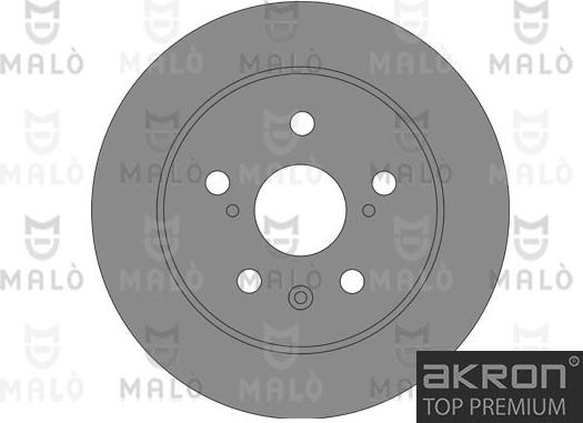 AKRON-MALÒ 1110732 - Тормозной диск abcparts.ee