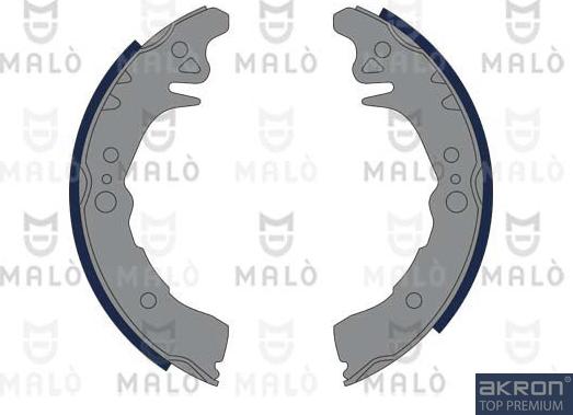 AKRON-MALÒ 1390288 - Комплект тормозных колодок, барабанные abcparts.ee
