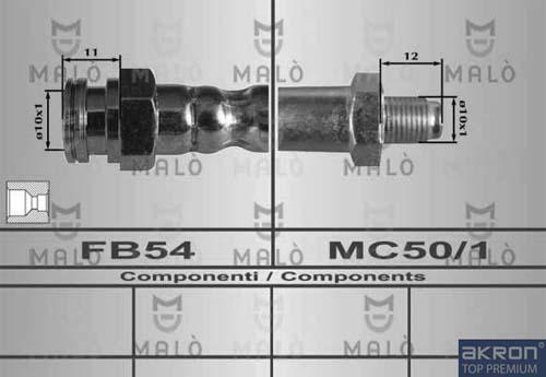 AKRON-MALÒ 80352 - Тормозной шланг abcparts.ee