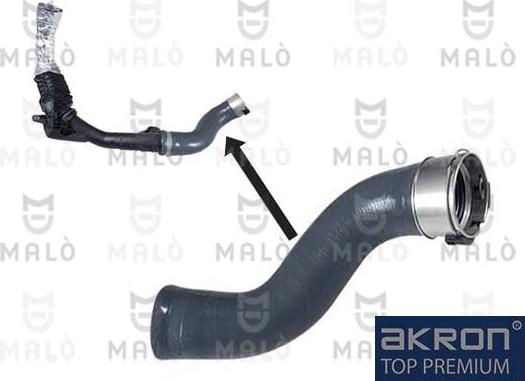 AKRON-MALÒ 33331 - Трубка, нагнетание воздуха abcparts.ee