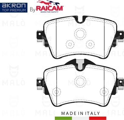 AKRON-MALÒ 28481306 - Тормозные колодки, дисковые, комплект abcparts.ee