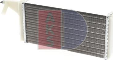 AKS Dasis 409090N - Теплообменник, отопление салона abcparts.ee