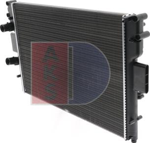 AKS Dasis 400037N - Радиатор, охлаждение двигателя abcparts.ee