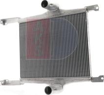 AKS Dasis 407001X - Интеркулер, теплообменник турбины abcparts.ee