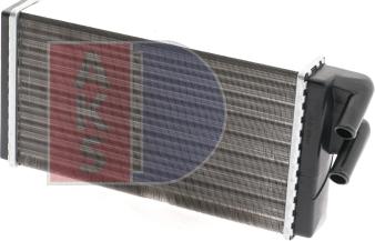 AKS Dasis 489040N - Теплообменник, отопление салона abcparts.ee