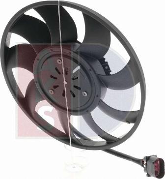 AKS Dasis 488034N - Вентилятор, охлаждение двигателя abcparts.ee