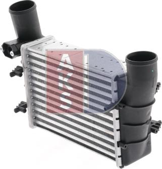 AKS Dasis 487040N - Интеркулер, теплообменник турбины abcparts.ee
