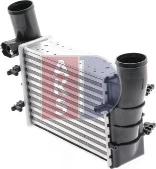 AKS Dasis 487003N - Интеркулер, теплообменник турбины abcparts.ee