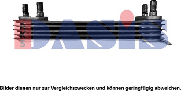 AKS Dasis 566020N - Масляный радиатор, двигательное масло abcparts.ee