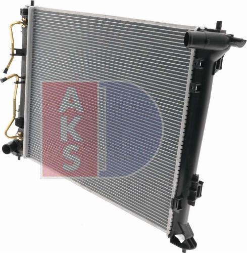 AKS Dasis 560158N - Радиатор, охлаждение двигателя abcparts.ee