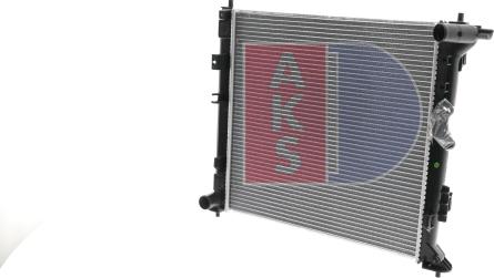 AKS Dasis 560160N - Радиатор, охлаждение двигателя abcparts.ee