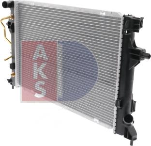 AKS Dasis 560137N - Радиатор, охлаждение двигателя abcparts.ee