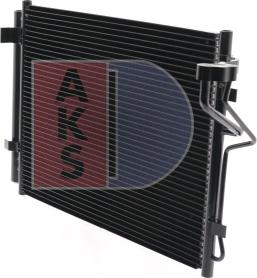 AKS Dasis 562013N - Конденсатор кондиционера abcparts.ee