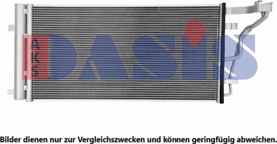 AKS Dasis 562119N - Конденсатор кондиционера abcparts.ee