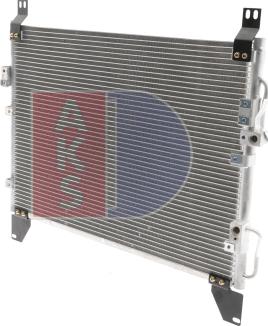 AKS Dasis 512082N - Конденсатор кондиционера abcparts.ee