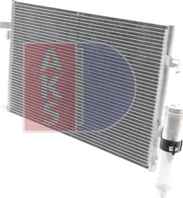 AKS Dasis 512021N - Конденсатор кондиционера abcparts.ee