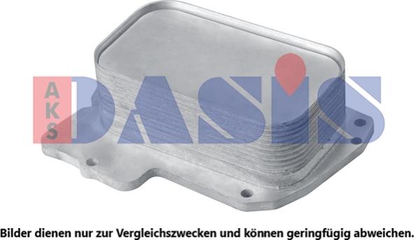 AKS Dasis 526002N - Масляный радиатор, двигательное масло abcparts.ee