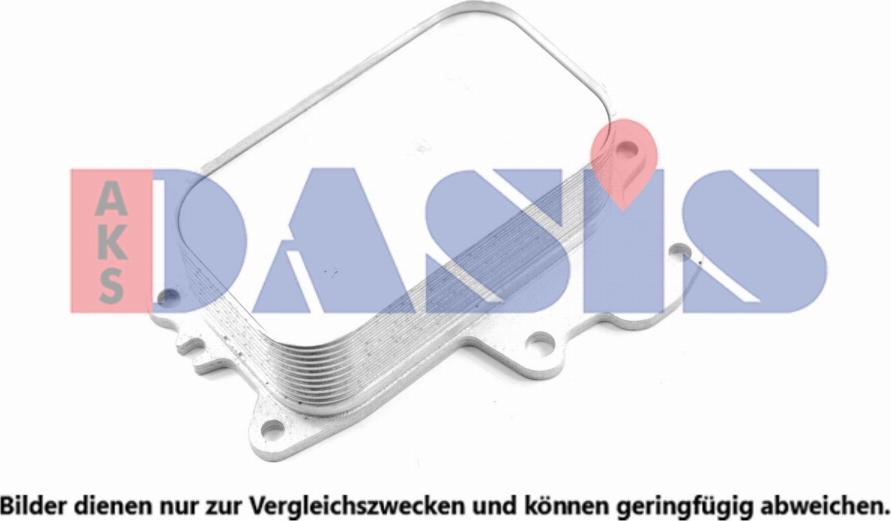 AKS Dasis 526014N - Масляный радиатор, двигательное масло abcparts.ee
