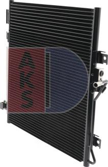 AKS Dasis 522089N - Конденсатор кондиционера abcparts.ee