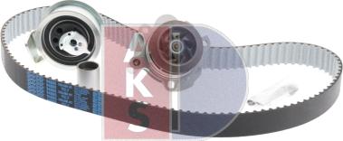 AKS Dasis 570335N - Водяной насос + комплект зубчатого ремня ГРМ abcparts.ee