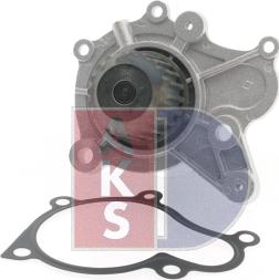 AKS Dasis 570223N - Водяной насос + комплект зубчатого ремня ГРМ abcparts.ee