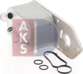 AKS Dasis 096016N - Масляный радиатор, двигательное масло abcparts.ee