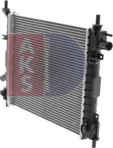 AKS Dasis 090024N - Радиатор, охлаждение двигателя abcparts.ee