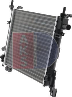 AKS Dasis 090023N - Радиатор, охлаждение двигателя abcparts.ee