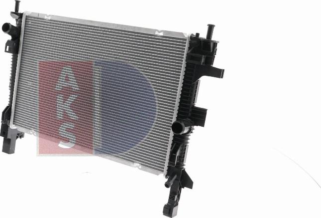 AKS Dasis 090145N - Радиатор, охлаждение двигателя abcparts.ee