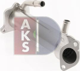 AKS Dasis 090123N - Радиатор, рециркуляция ОГ abcparts.ee