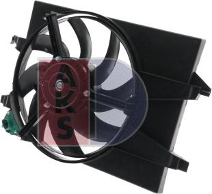 AKS Dasis 098154N - Вентилятор, охлаждение двигателя abcparts.ee