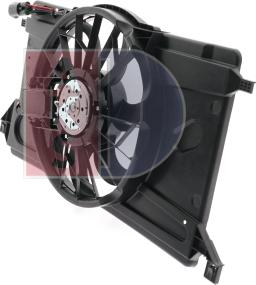 AKS Dasis 098125N - Вентилятор, охлаждение двигателя abcparts.ee