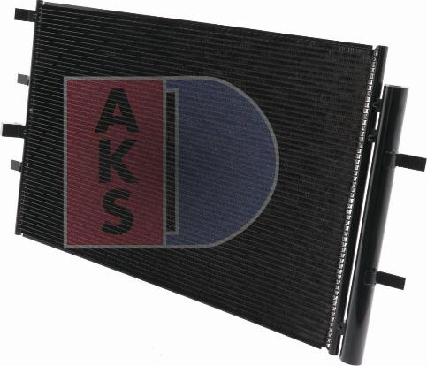 AKS Dasis 092063N - Конденсатор кондиционера abcparts.ee