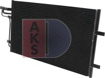 AKS Dasis 092007N - Конденсатор кондиционера abcparts.ee