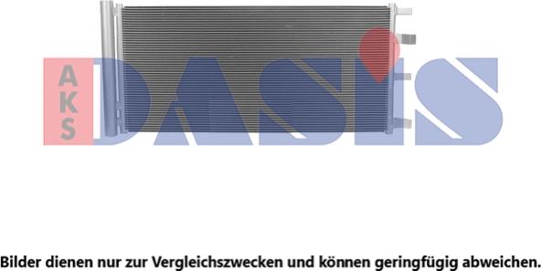 AKS Dasis 092086N - Конденсатор кондиционера abcparts.ee