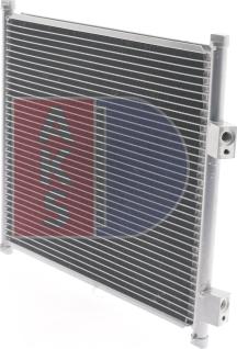 AKS Dasis 092160N - Конденсатор кондиционера abcparts.ee