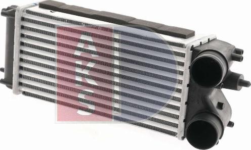 AKS Dasis 097019N - Интеркулер, теплообменник турбины abcparts.ee