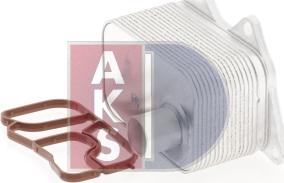 AKS Dasis 046016N - Масляный радиатор, двигательное масло abcparts.ee