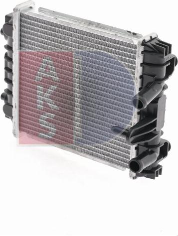 AKS Dasis 040095N - Радиатор, охлаждение двигателя abcparts.ee