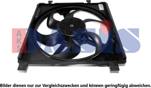 AKS Dasis 048154N - Электродвигатель, вентилятор радиатора abcparts.ee