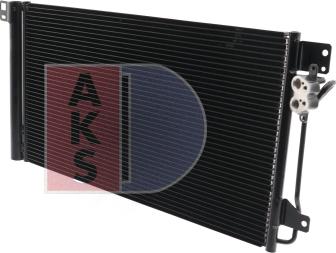 AKS Dasis 042009N - Конденсатор кондиционера abcparts.ee