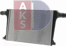 AKS Dasis 047058N - Интеркулер, теплообменник турбины abcparts.ee