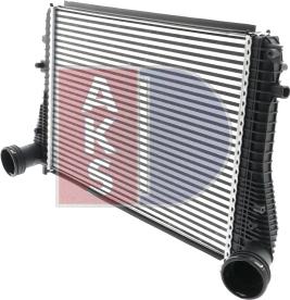 AKS Dasis 047006N - Интеркулер, теплообменник турбины abcparts.ee