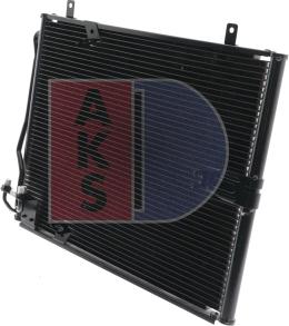 AKS Dasis 052140N - Конденсатор кондиционера abcparts.ee