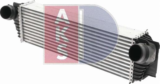 AKS Dasis 057017N - Интеркулер, теплообменник турбины abcparts.ee