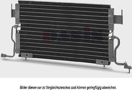 AKS Dasis 062340N - Конденсатор кондиционера abcparts.ee