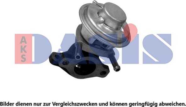 AKS Dasis 015001N - Клапан возврата ОГ abcparts.ee
