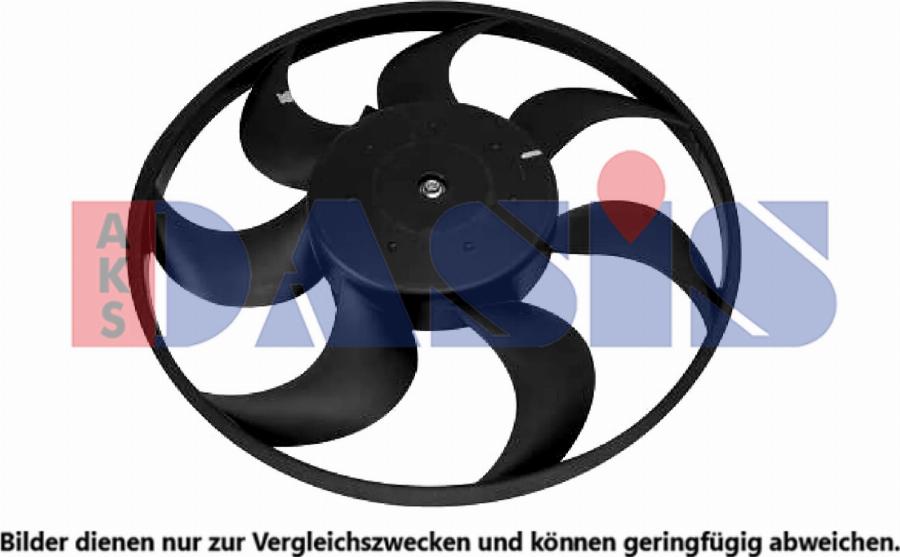 AKS Dasis 088178N - Вентилятор, охлаждение двигателя abcparts.ee